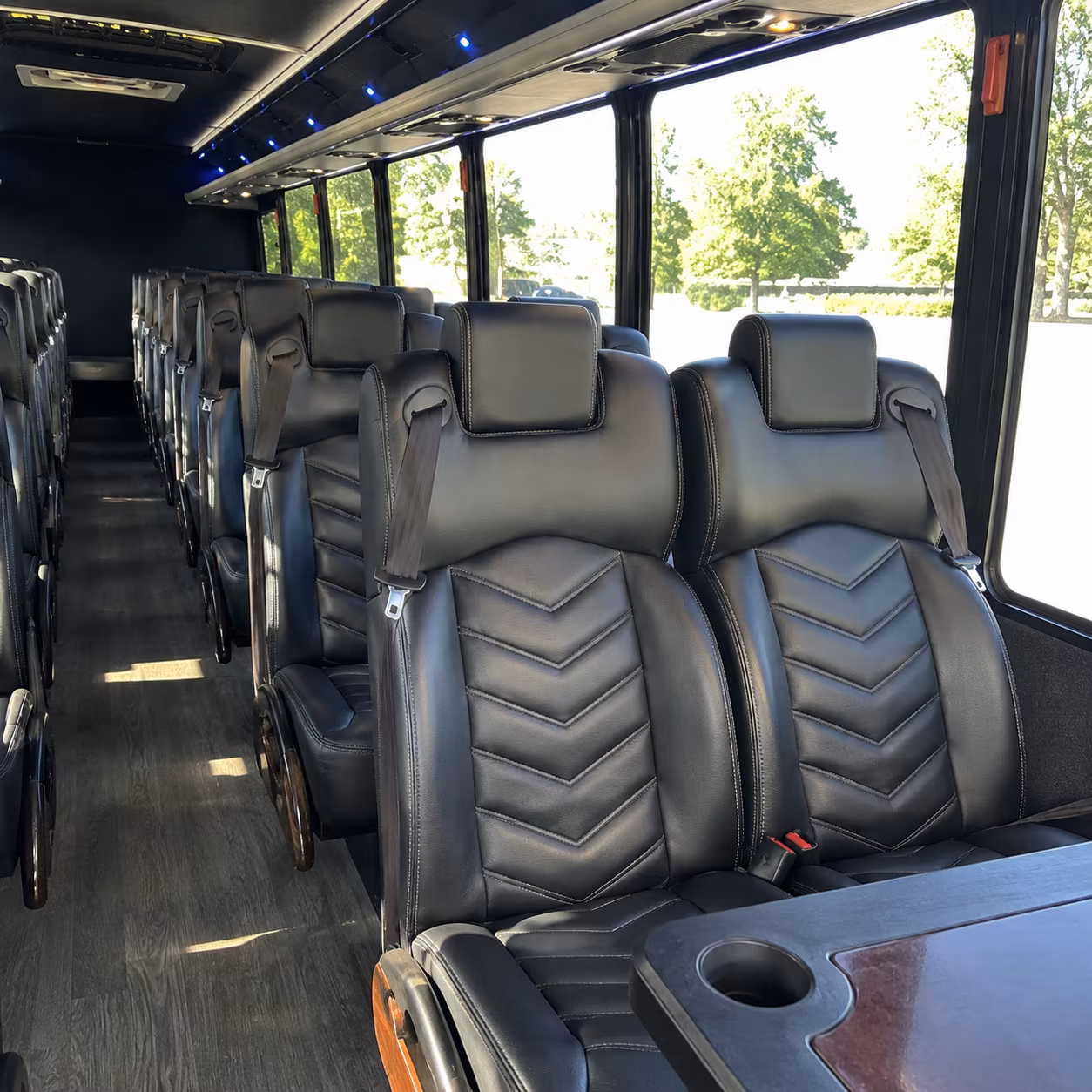 berkeley 30 passenger minibus inside