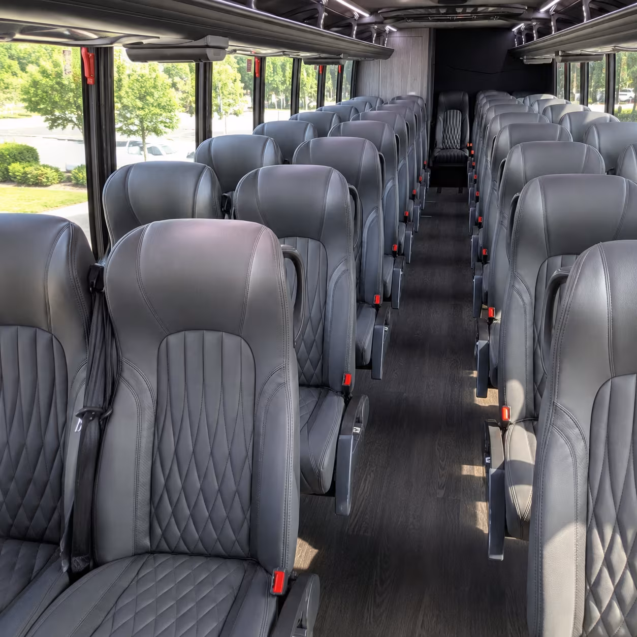 berkeley 30 passenger minibus interior