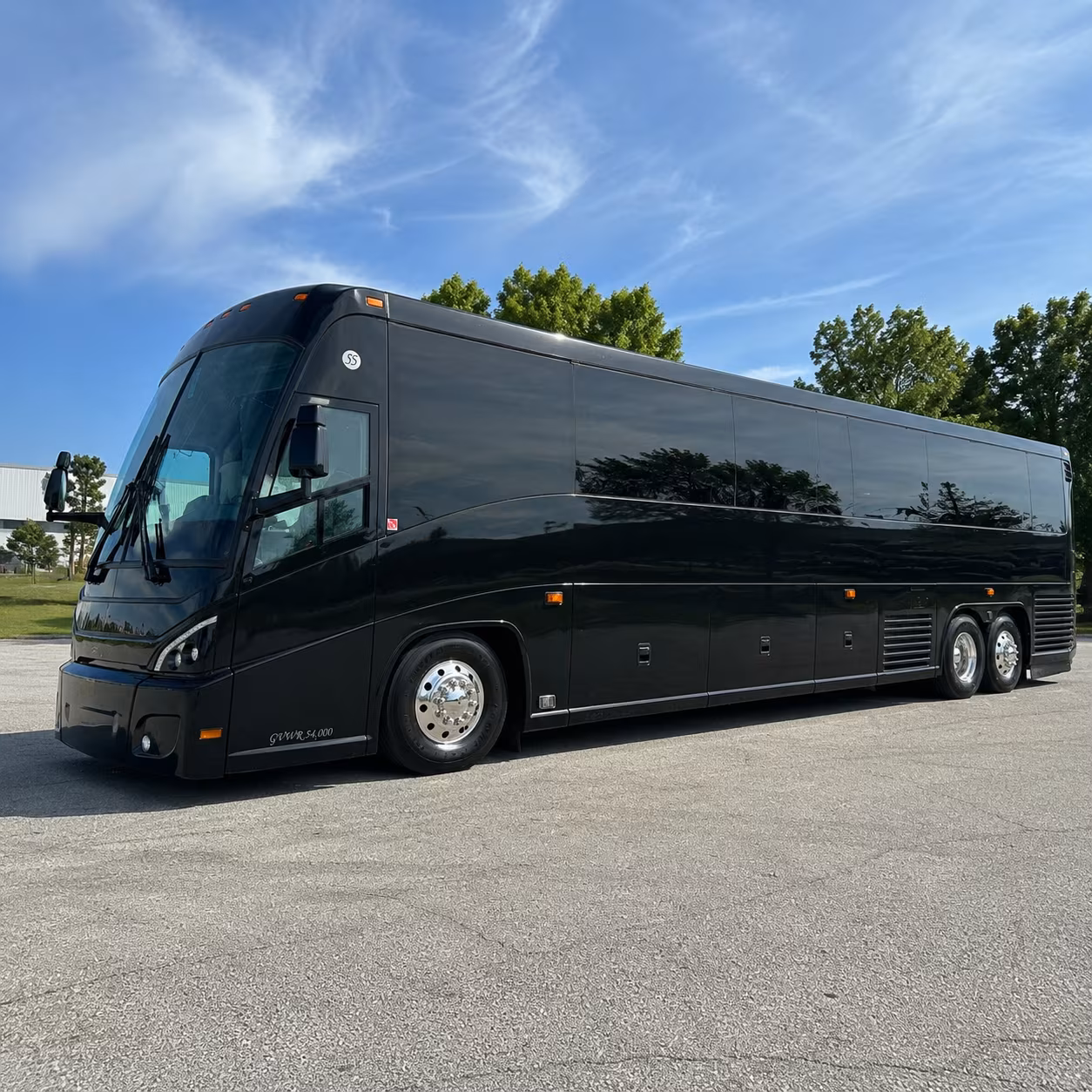 berkeley 47 passenger charter bus