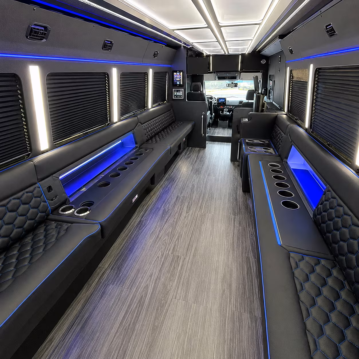 berkeley party bus interior