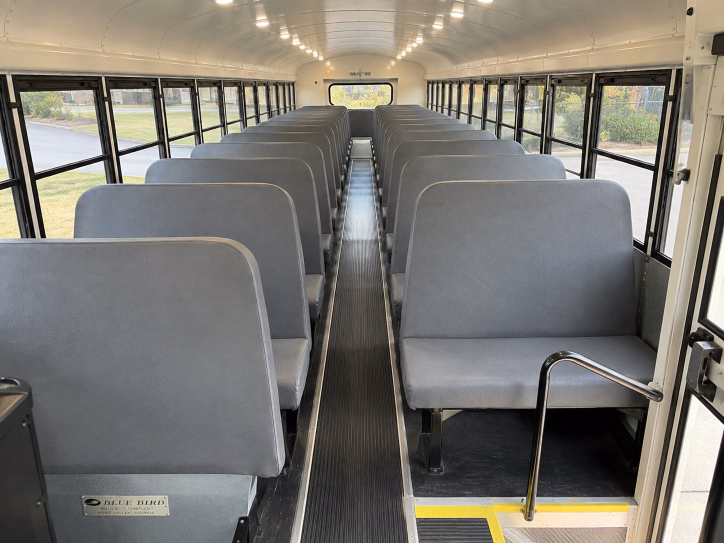 berkeley school bus inside