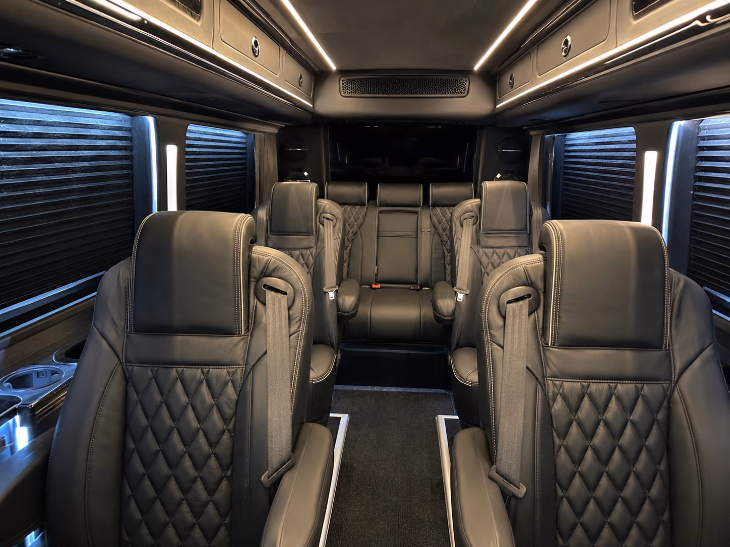 berkeley sprinter van with driver inside