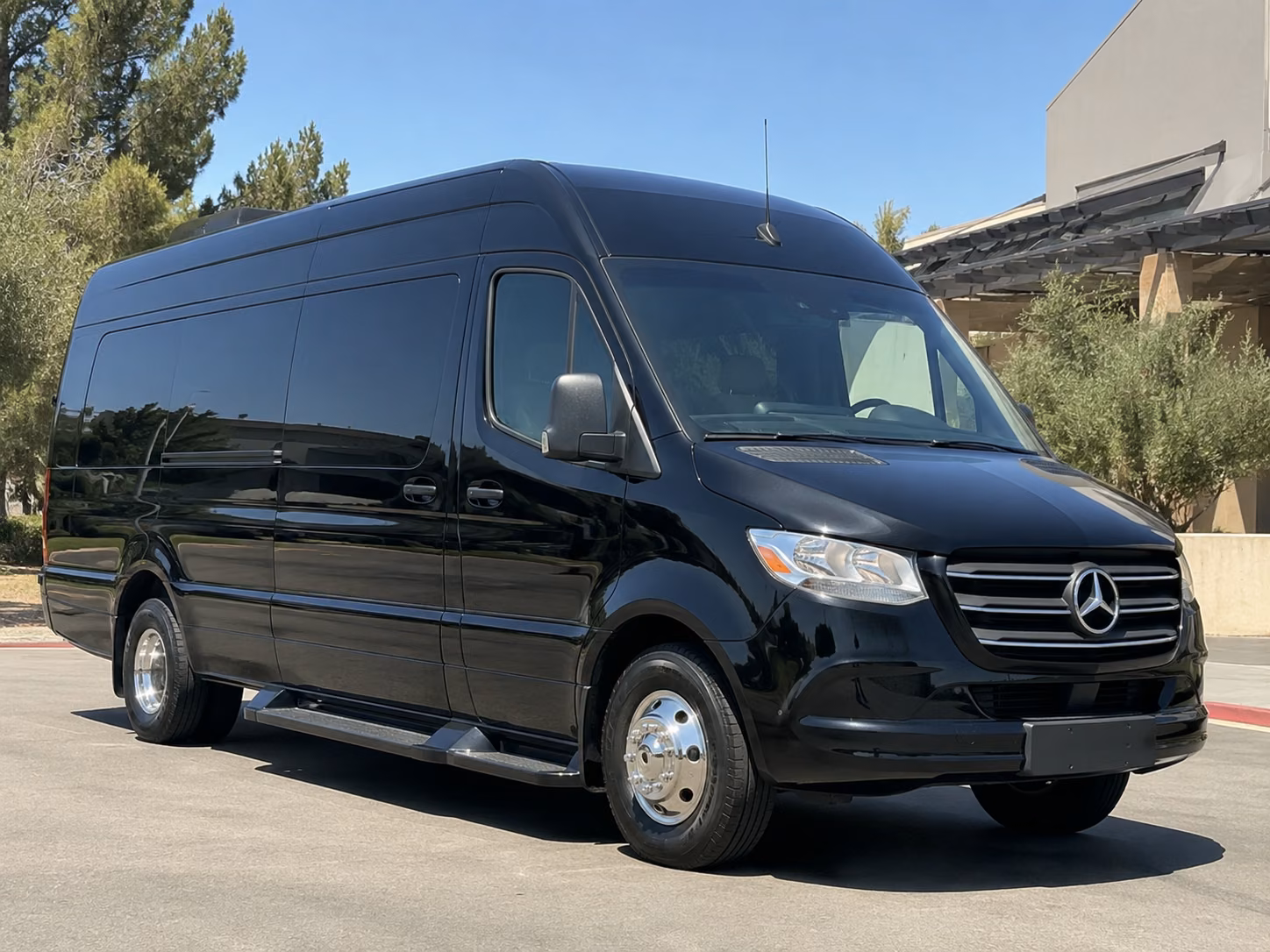 berkeley sprinter van with driver