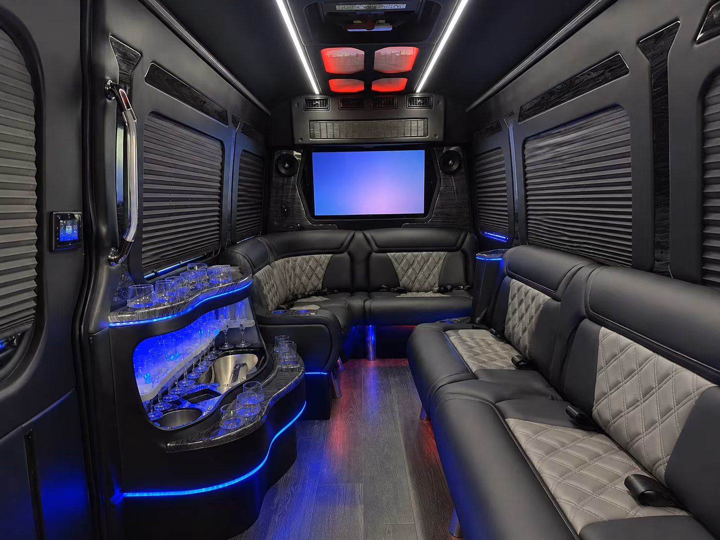sprinter vans and party buses for berkeley after prom plans